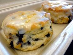 Blue Berry Biscuits.