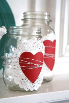 Valentine Mason Jar